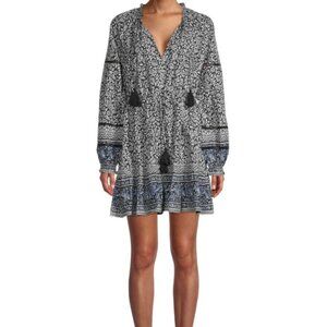 Veronica Beard Danica Long Sleeve Tassel Dress, medium, NWT